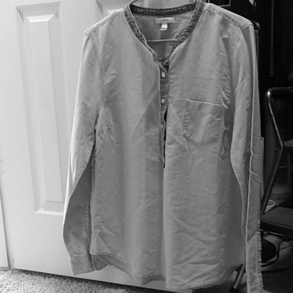 J. Crew Jean shirt